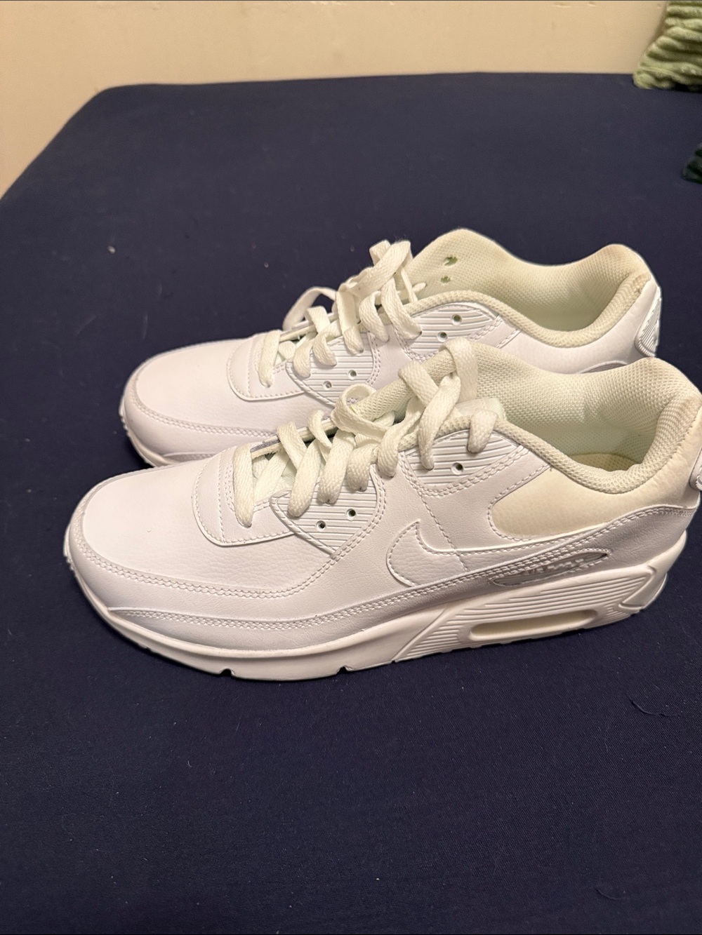 Nike Kids White Low-Top Athletic Sneakers